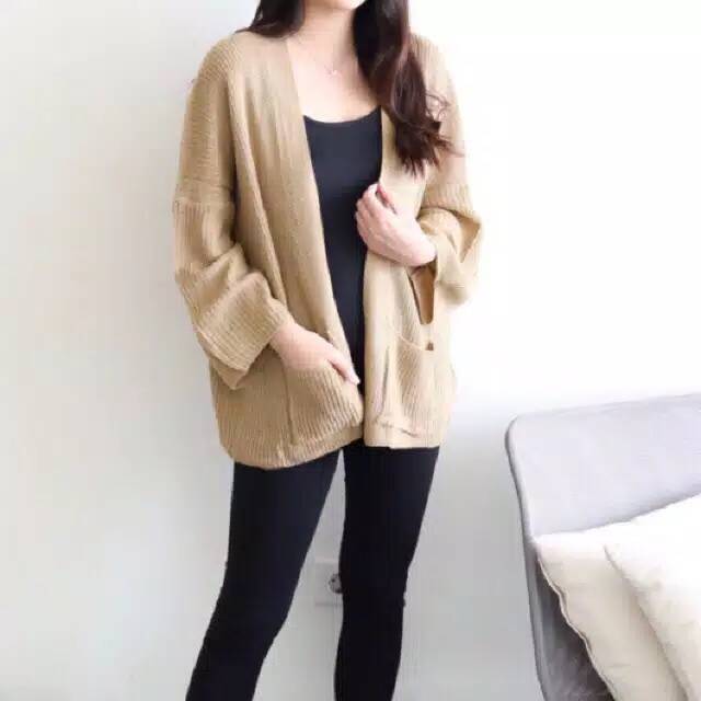Get Cardi Rajut Warna Burgundy Images