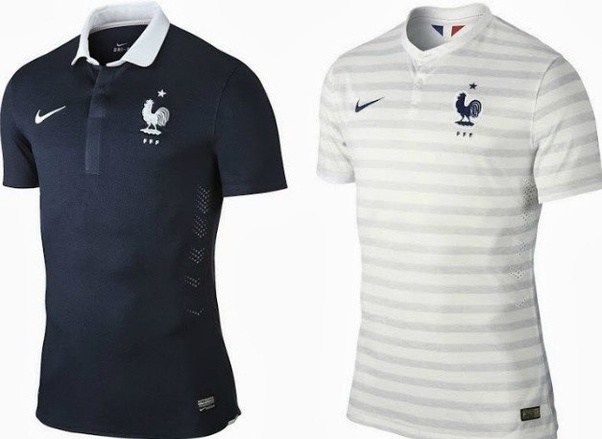 35+ France 2014 World Cup Kit Background