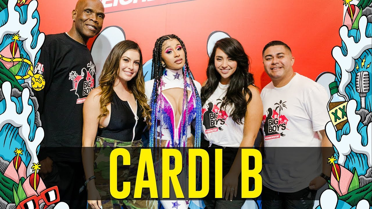 18+ Cardi B Press Album Gif