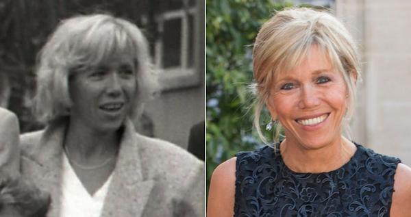 24+ Brigitte Macron Jeune Femme Background