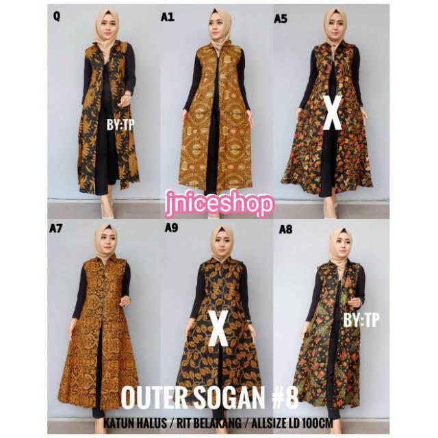30+ Gamis Cardi Batik Pictures