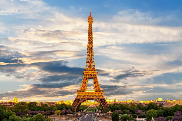 Get فرنسا برج ايفل Background