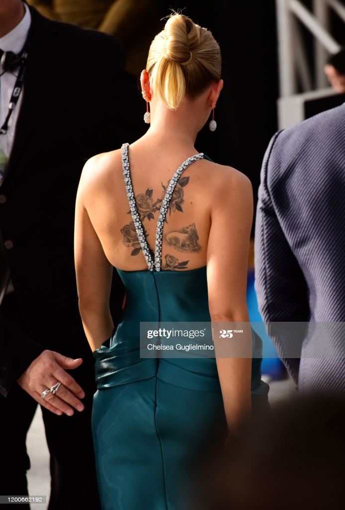 Get Scarlett Johansson Tattoo Gif