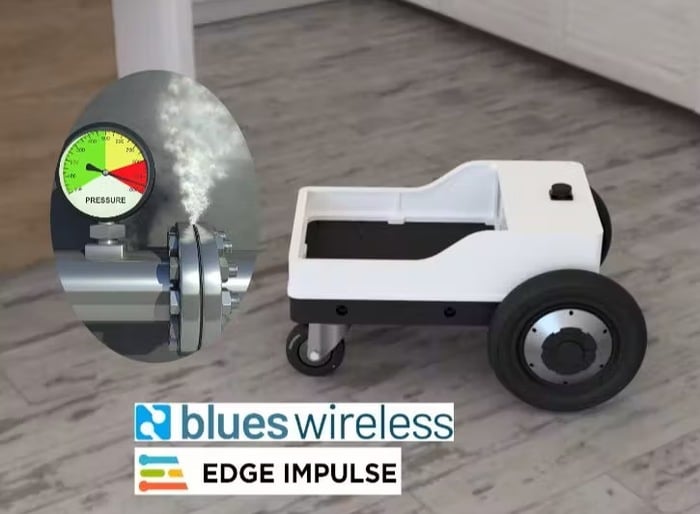 Raspberry Pi gas leak detection robot