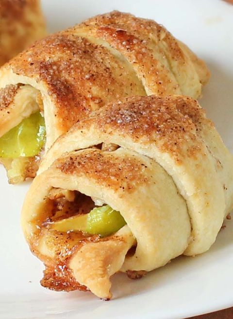 Apple Dessert Recipe For Two Apple Pie Bites Recipe Easy Crescent Rolls Roll Desserts Recipes Mini Dessert Cakescottage Pies Apples Made Try Baked Fall Cupcakes