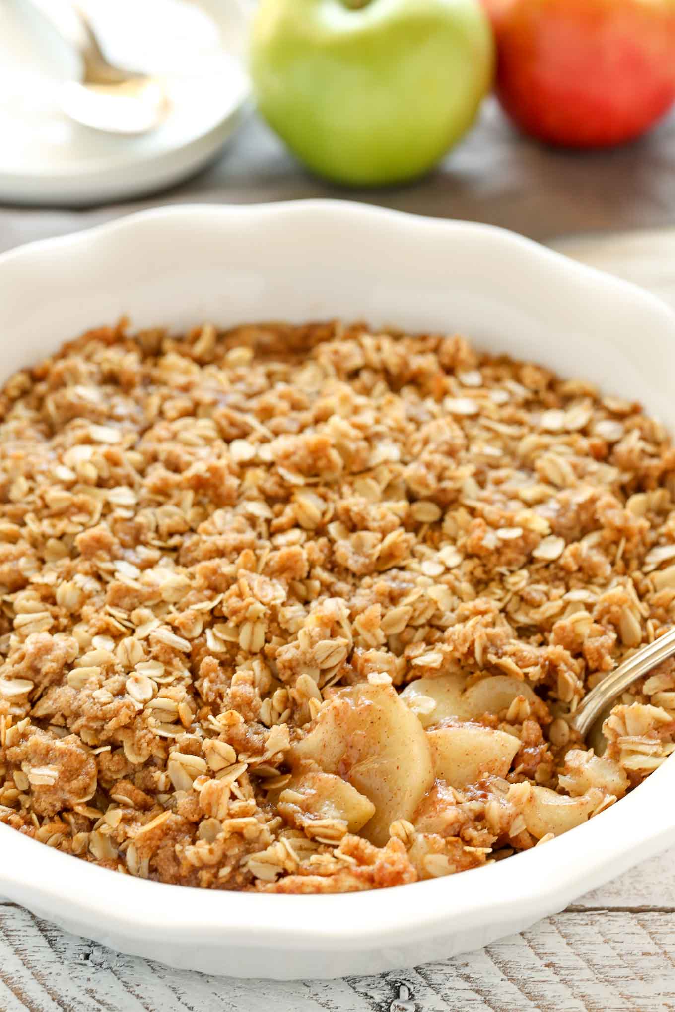 Apple Crisp Recipe Easy With Oats Old Fashioned Easy Apple Crisp