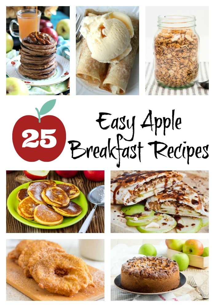 Easy Apple Recipes For Breakfast Breakfast Apples