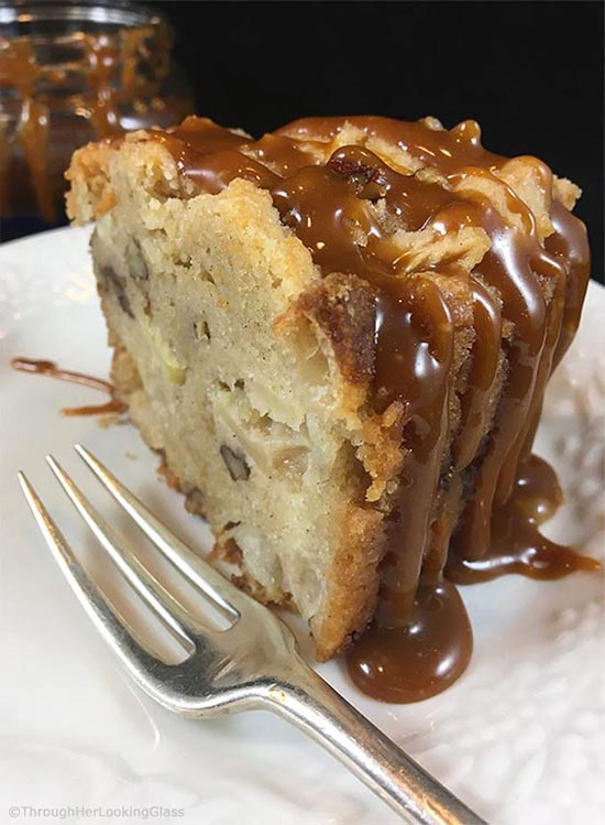 Apple Cake Recipes From Scratch Salted Caramel Apple Cake Recipe