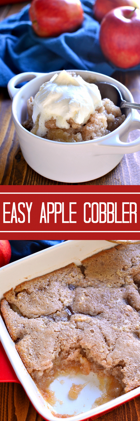 Easy Apple Cobbler